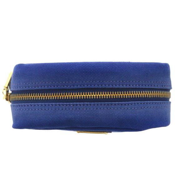 Prada Triangle Blue Pouch - Picture 10 of 10